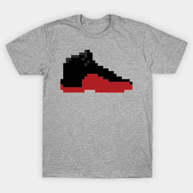 8-bit Jordan 12s - Alternate T-Shirt by soujohn